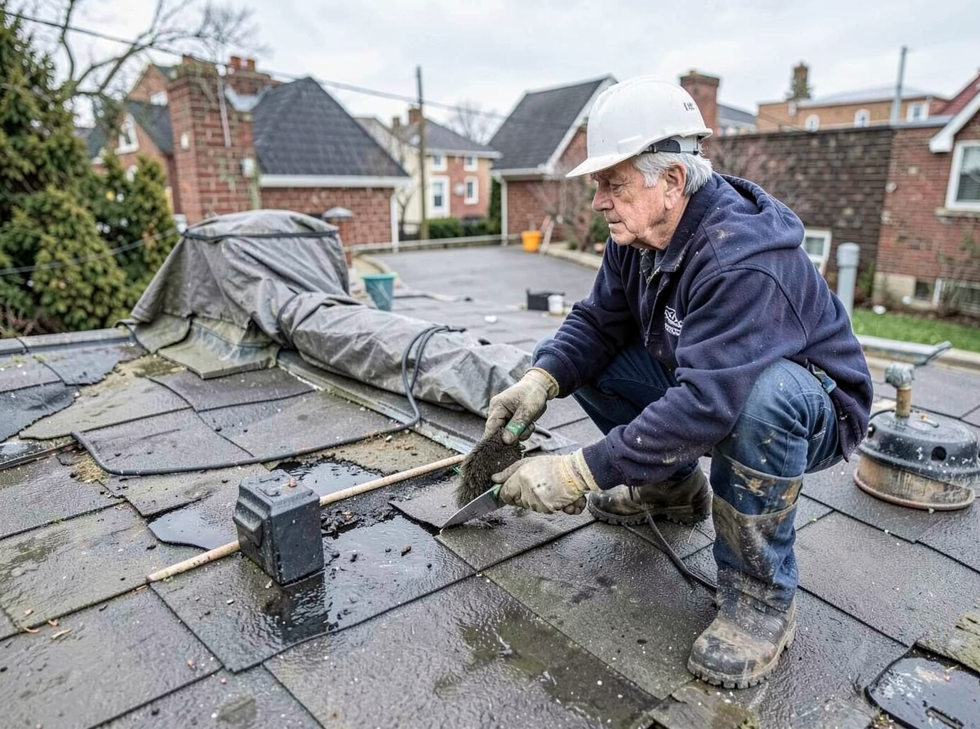 roof repair in Maplewood, MA