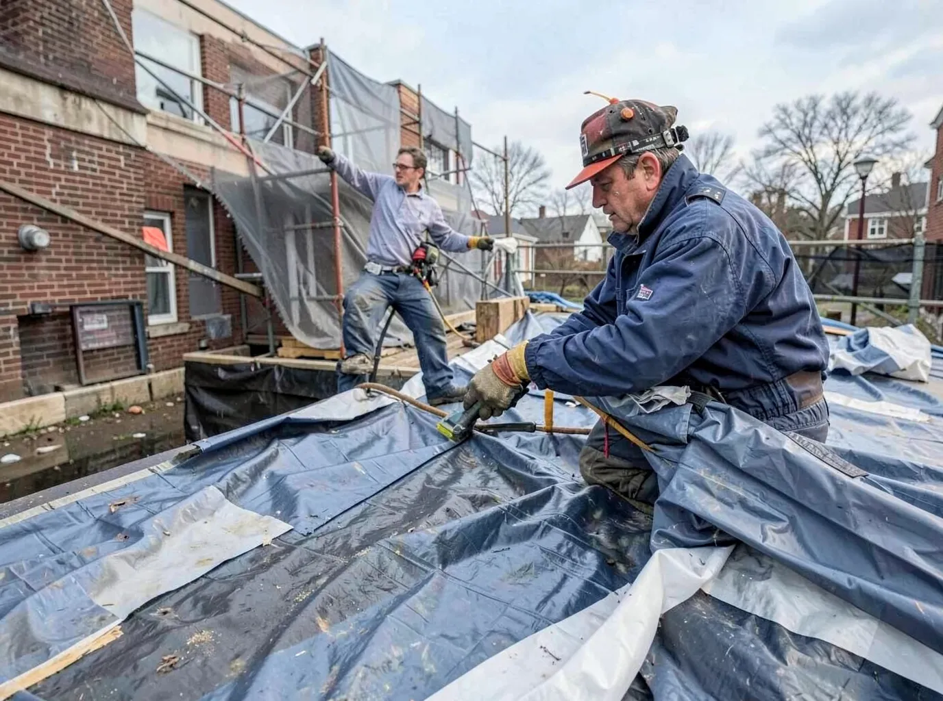 Emergency Roof Tarping in Malden, MA